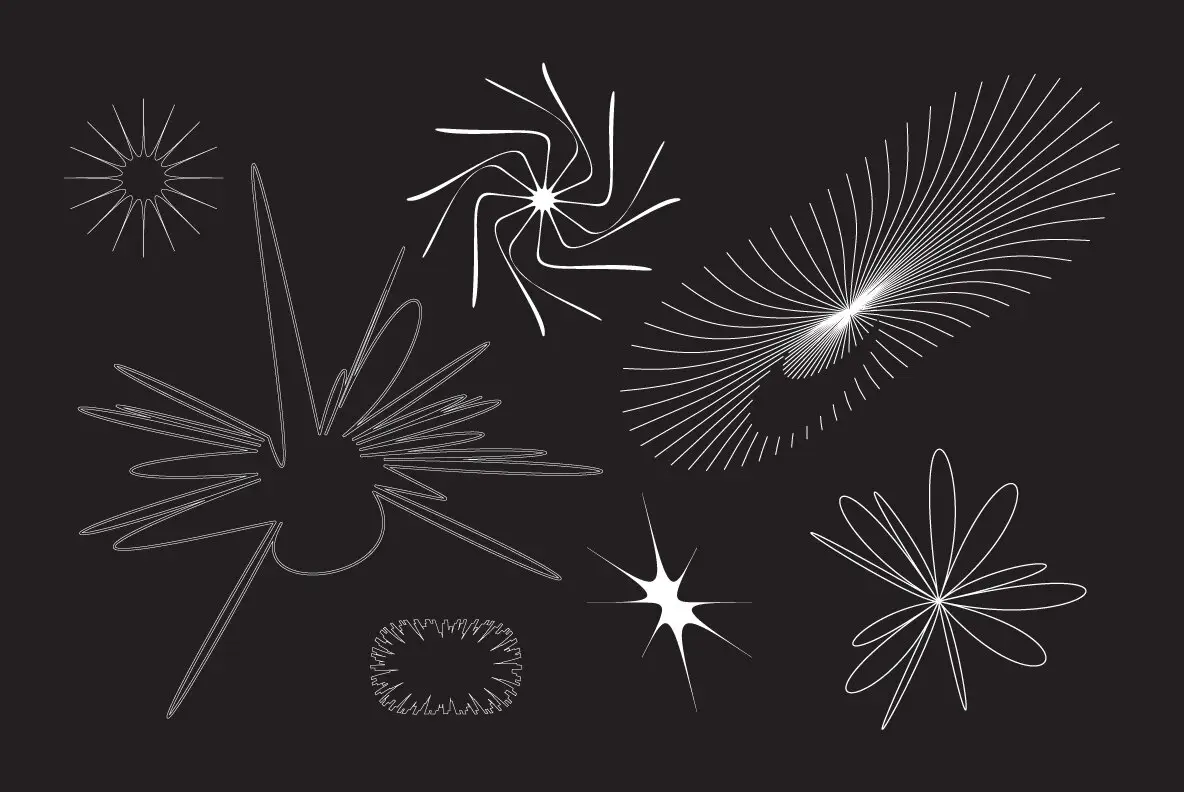111 Strange Vector Shapes Graphics - YouWorkForThem