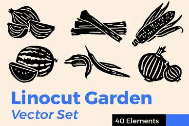 Linocut Garden Bundle