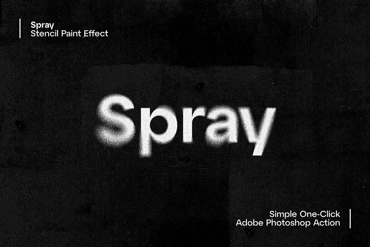 spray paint stencil font