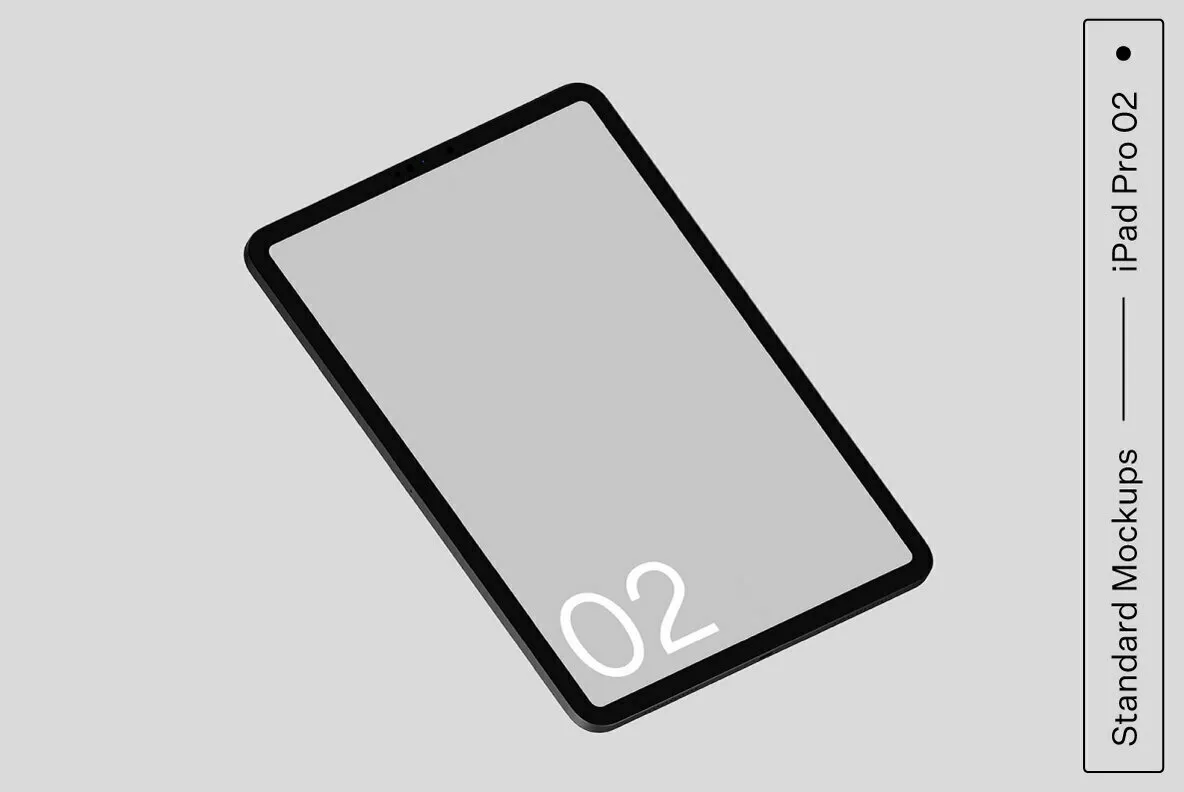 iPad Pro 02 Standard Mockup