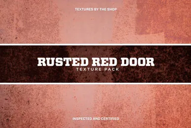 Rusted Red Door Texture Pack