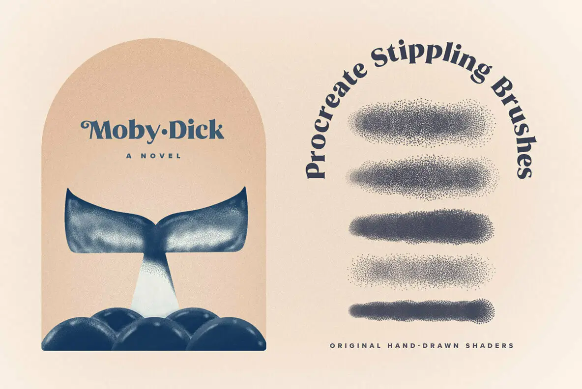 Procreate Stippling Brushes Kit YouWorkForThem