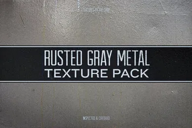 Rusted Gray Metal Texture Pack