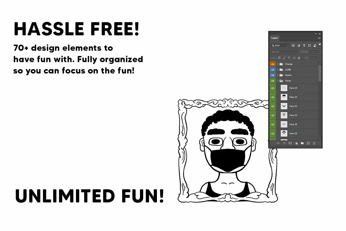 Portrait Drawing Maker Handdrawn Portrait Maker Graphics - YouWorkForThem