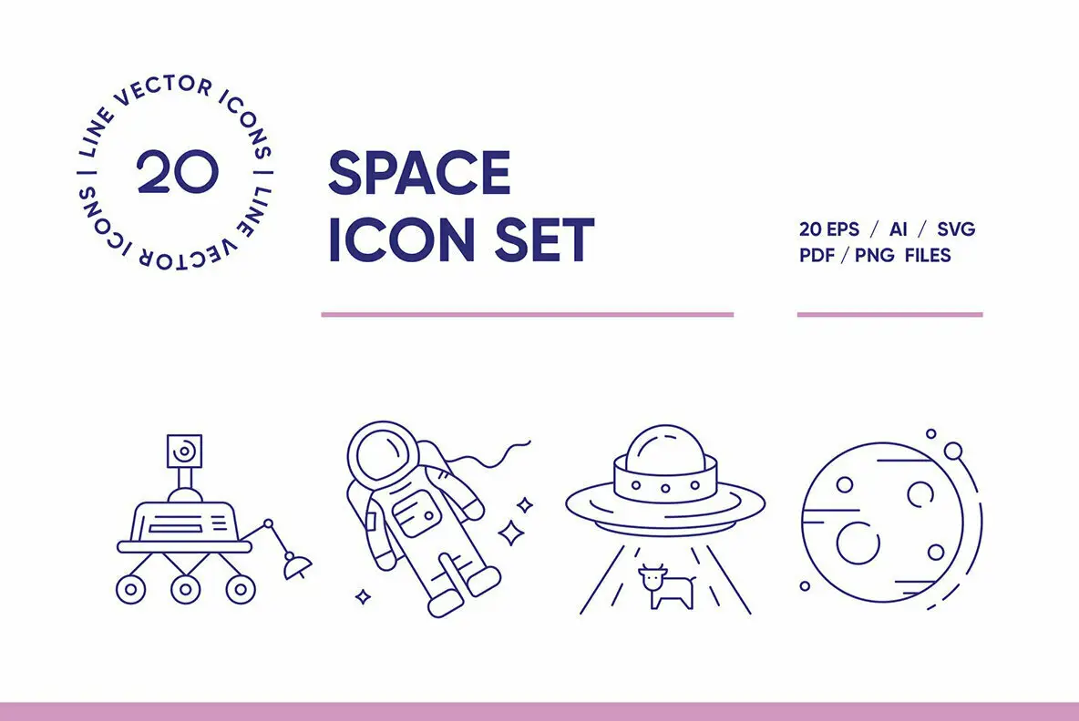 Space Icon Set