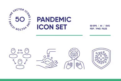 Pandemic Icon Set
