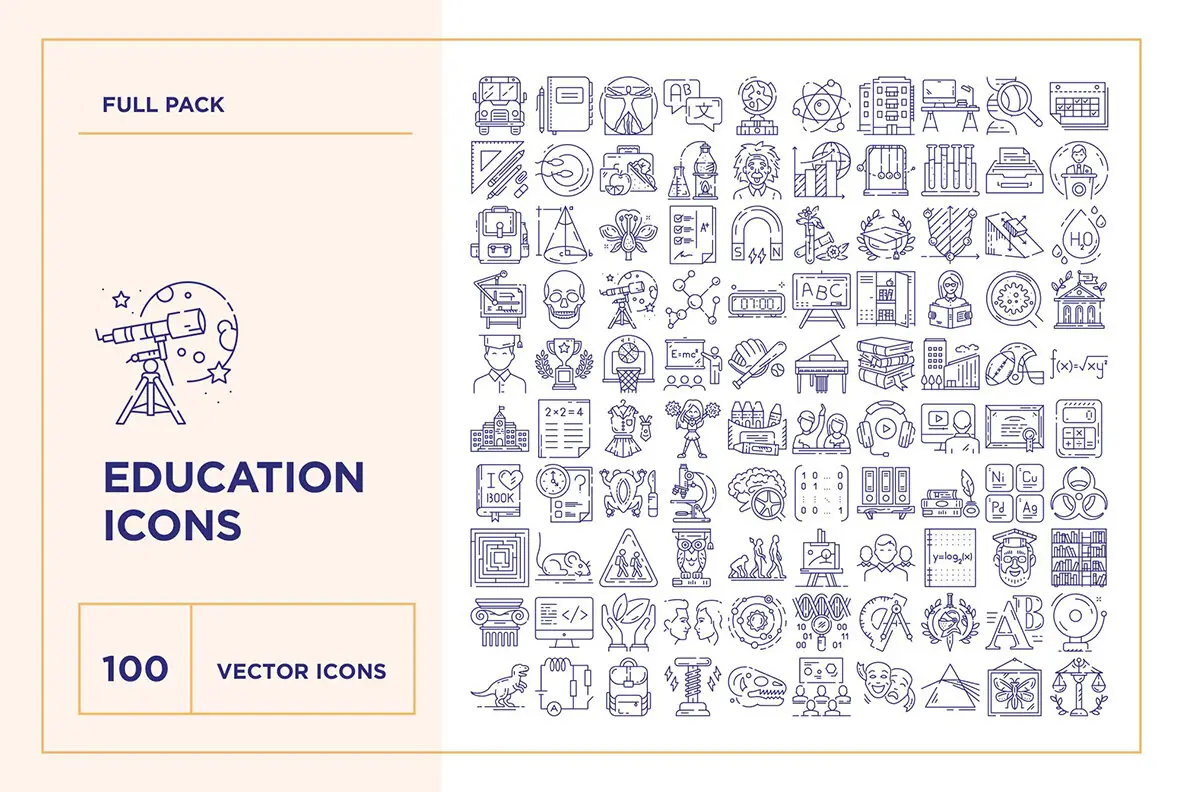 Mega Line Icon Mega Bundle 3000 Line Icons Icons - YouWorkForThem