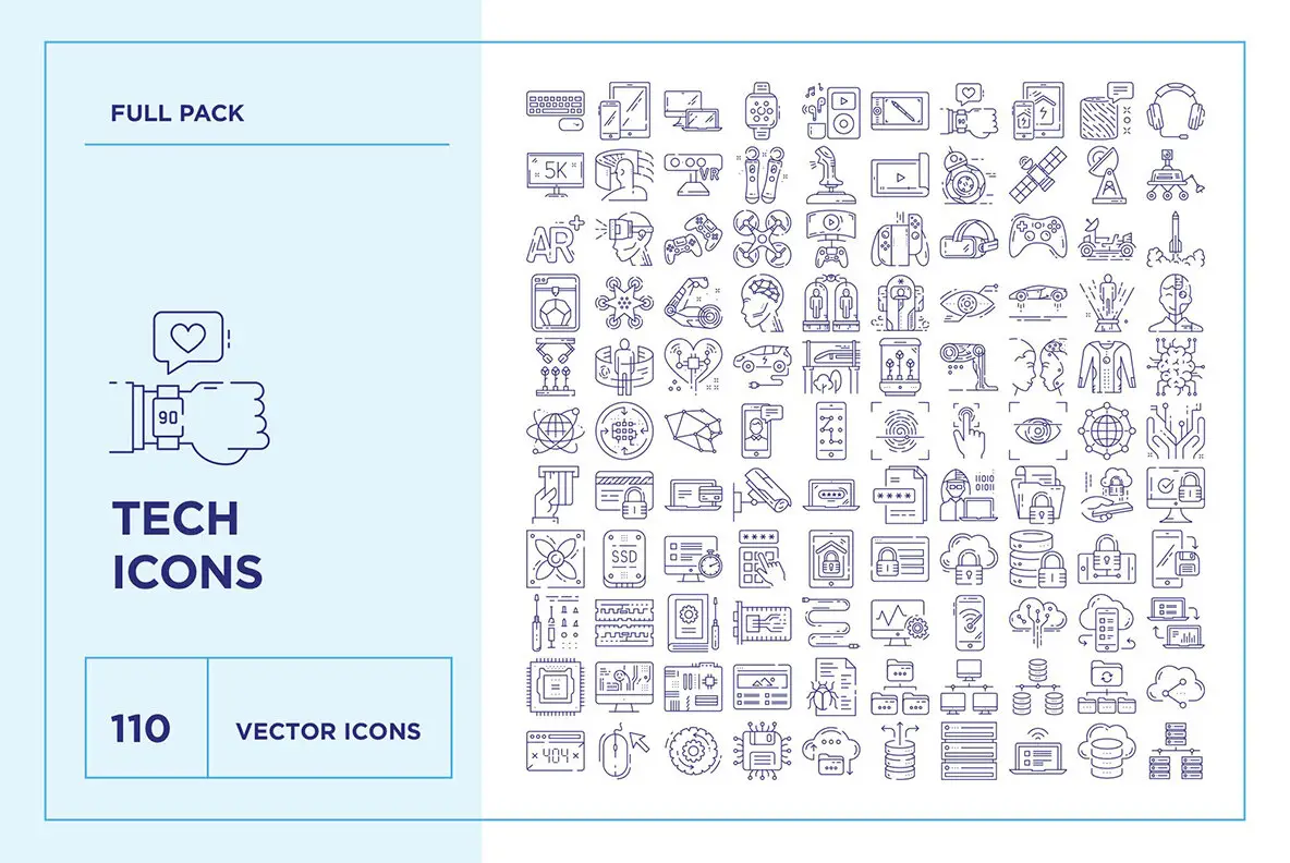 Mega Line Icon Mega Bundle 3000 Line Icons Icons - YouWorkForThem