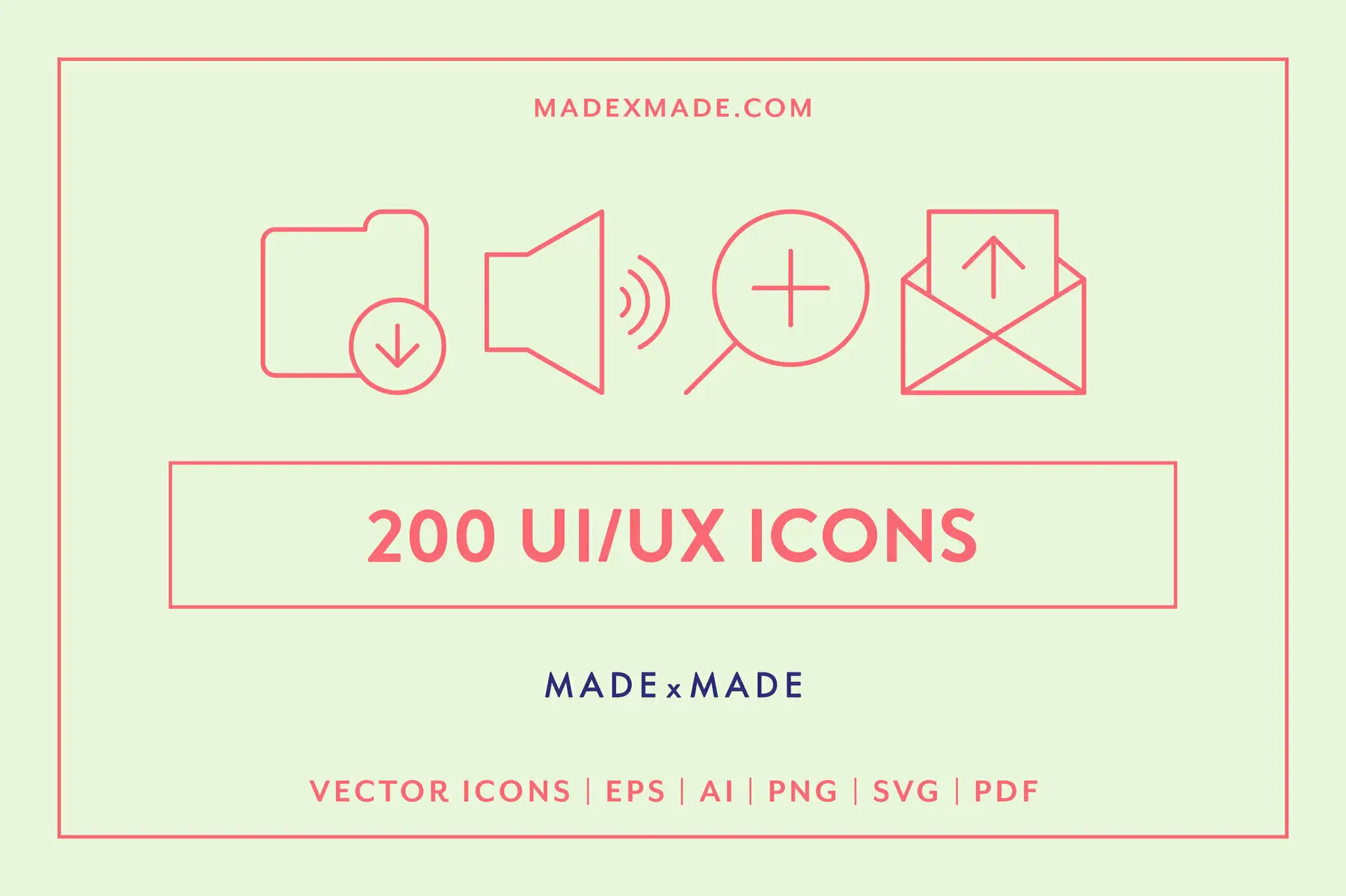 UI & UX Line Icons