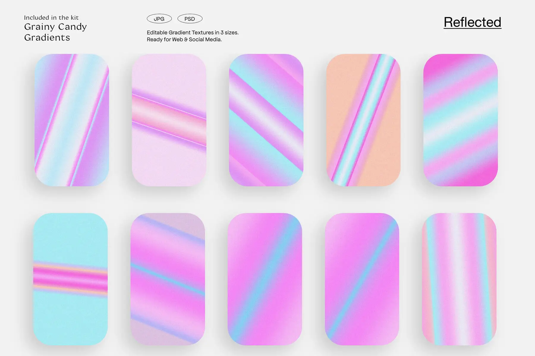LA Candy Gradients Shapes Gradients - YouWorkForThem
