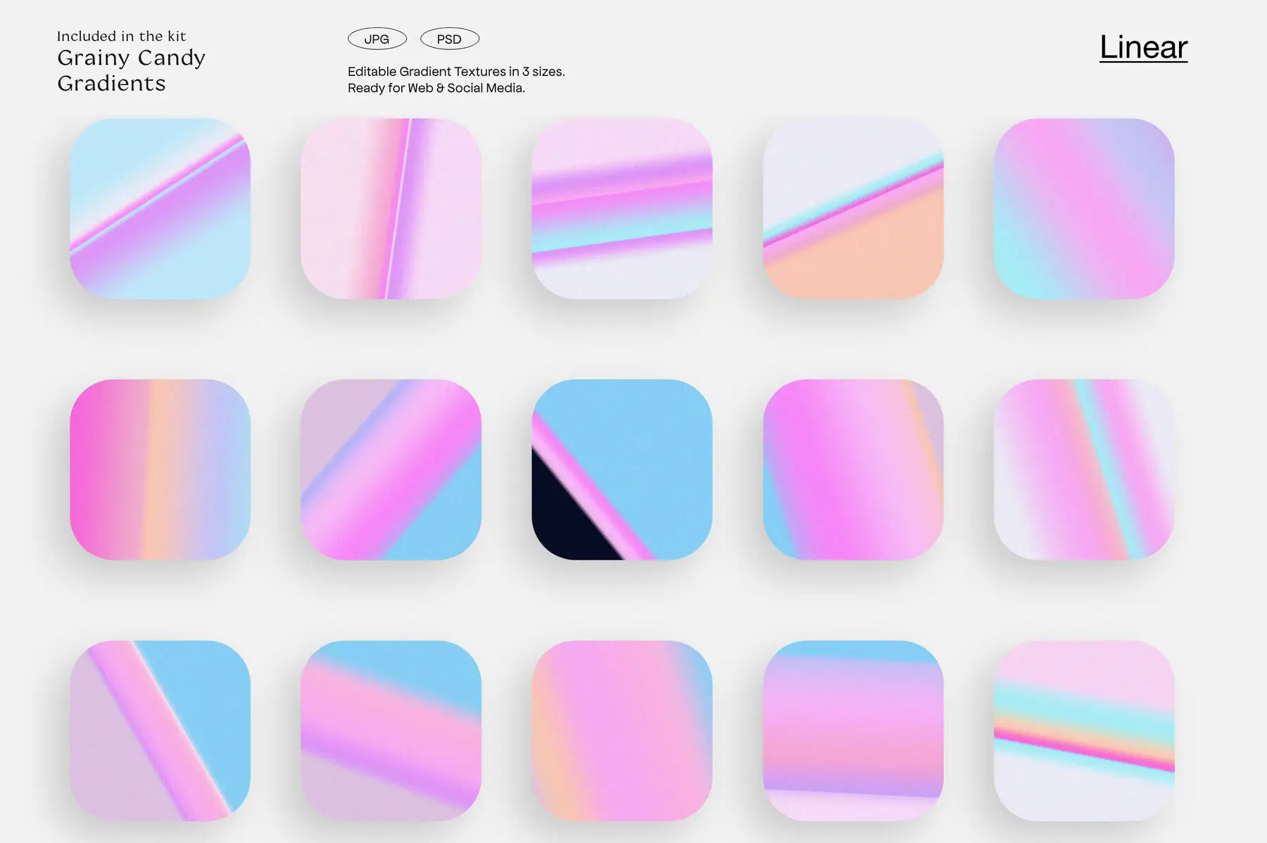 LA Candy Gradients Shapes Gradients - YouWorkForThem