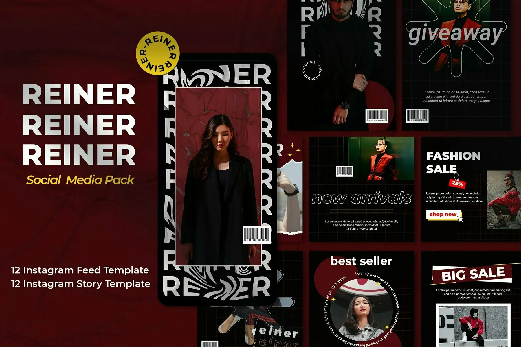 Reiner Instagram Template