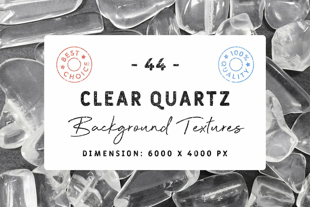 44 Clear Quartz Background Textures