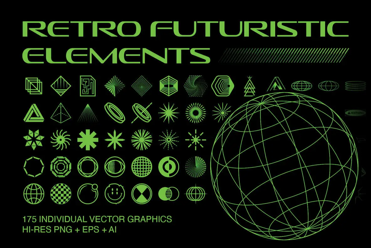 Retro Futuristic Elements