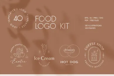 Food Logo Kit