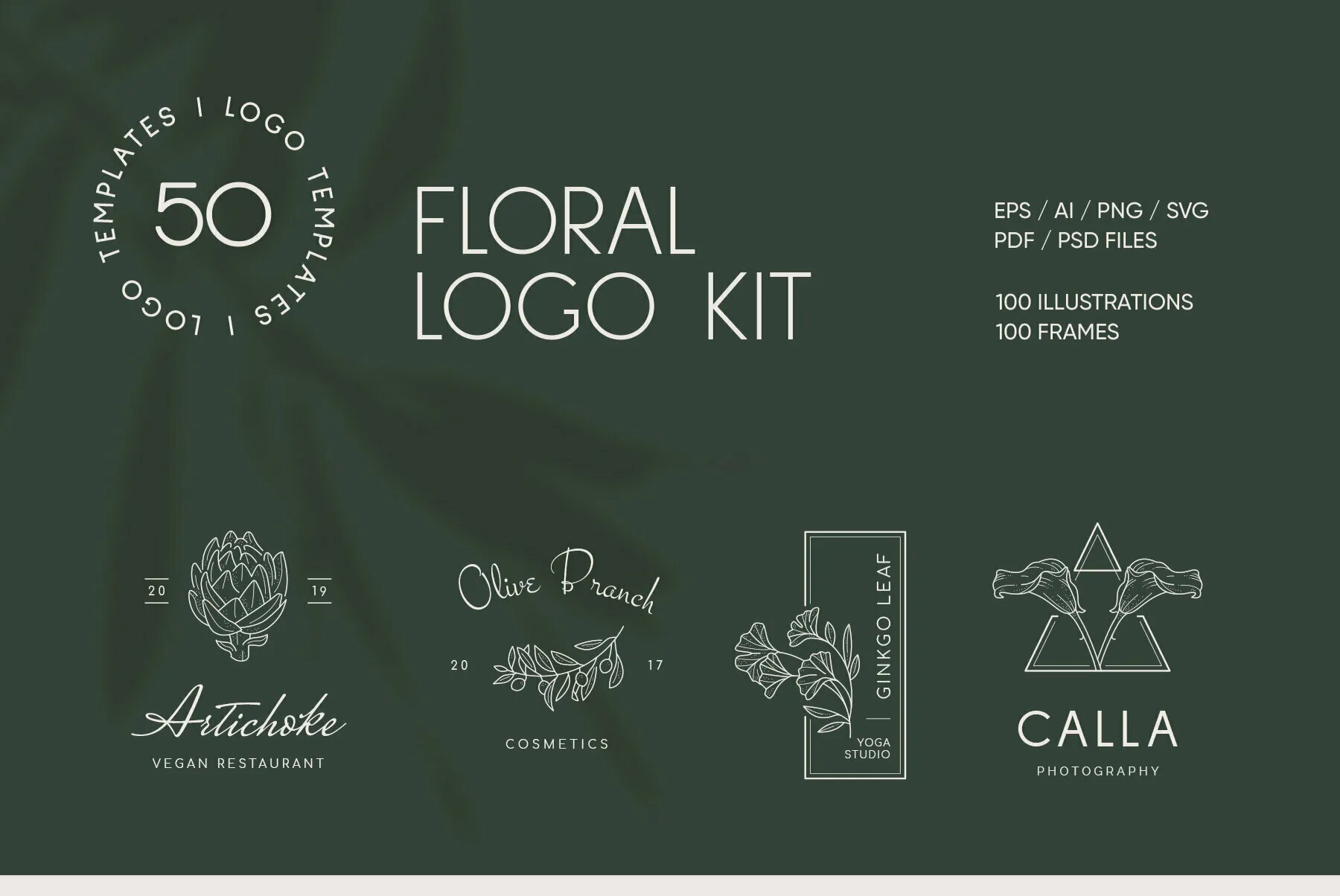 Floral Branding Kit 
