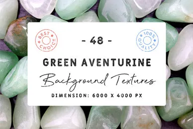 48 Green Aventurine Background Textures