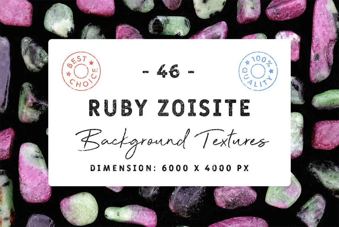 46 Ruby Zoisite Background Textures