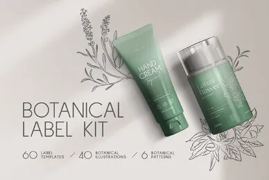 Botanical Label Kit