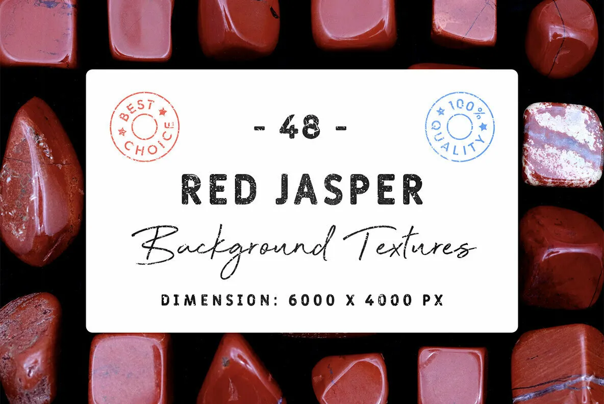 48 Red Jasper Background Textures