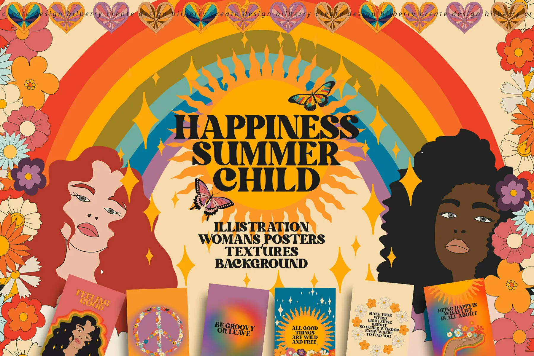 Happiness Summer Child Art Set