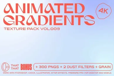 Animated Gradient Texture Pack Vol  3