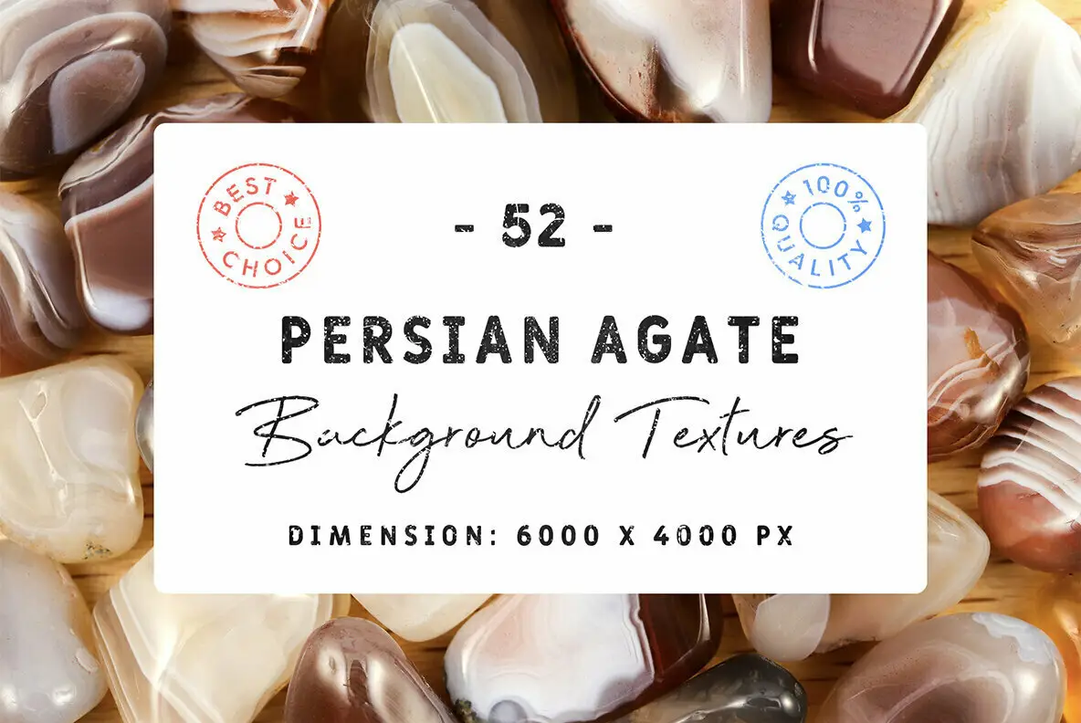 52 Persian Agate Background Textures