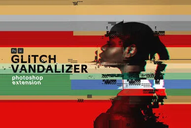 Glitch Vandalizer   Photoshop Plugin