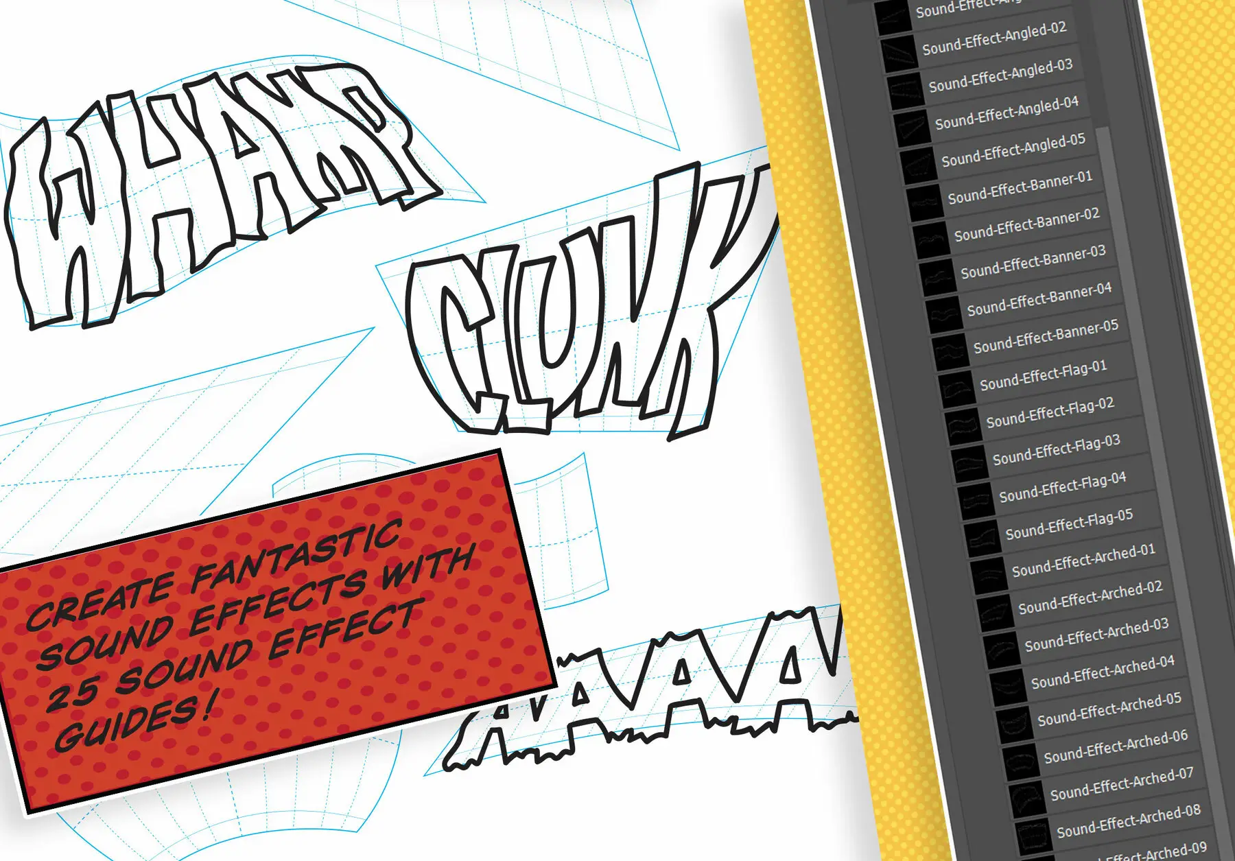 The Comic Lettering Masterclass for Photoshop and Illustrator Graphics ...
