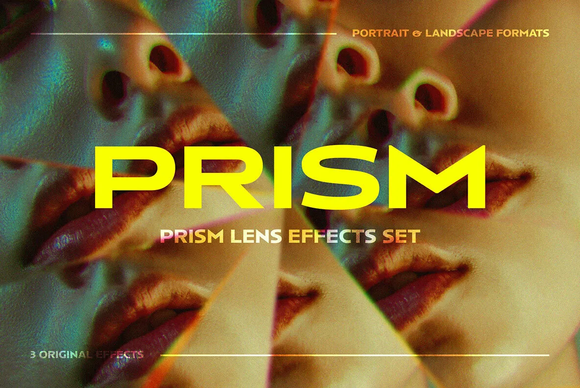 Crystal Prism Photo Effect