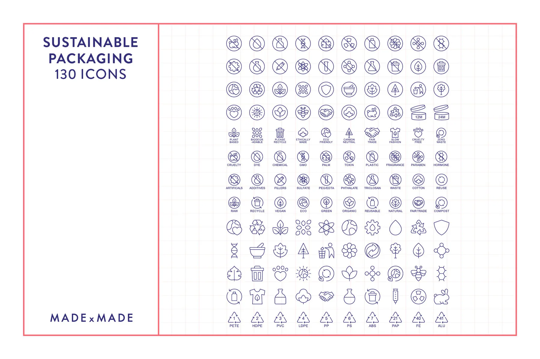 4x Packaging Icons Bundle Graphics - YouWorkForThem