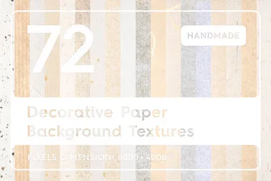 72 Decorative Paper Backgrounds Textures