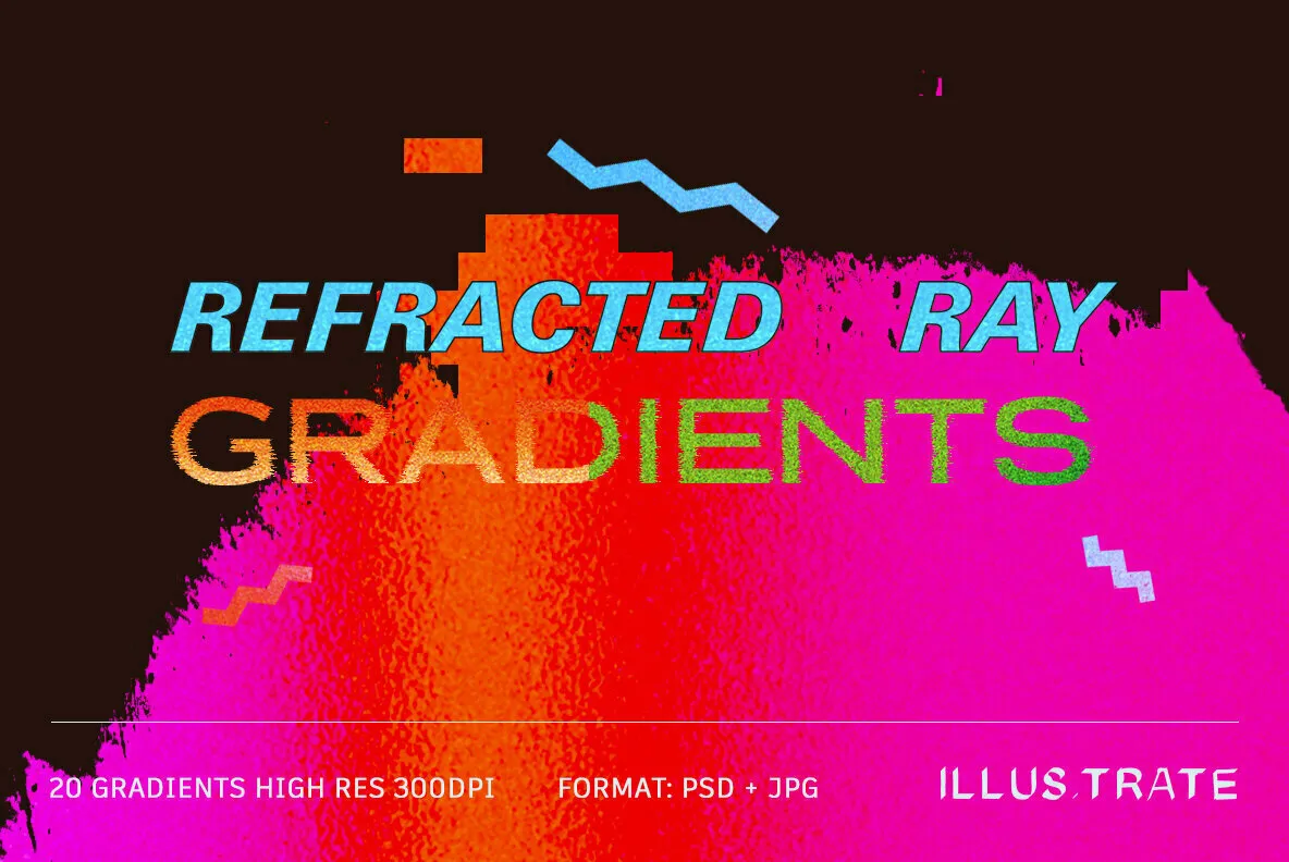 Refracted Ray Gradient Textures