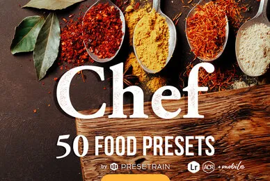 Chef   Food Presets for Desktop  Mobile