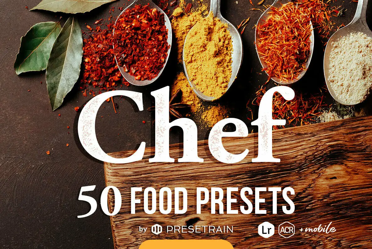 Chef - Food Presets for Desktop & Mobile