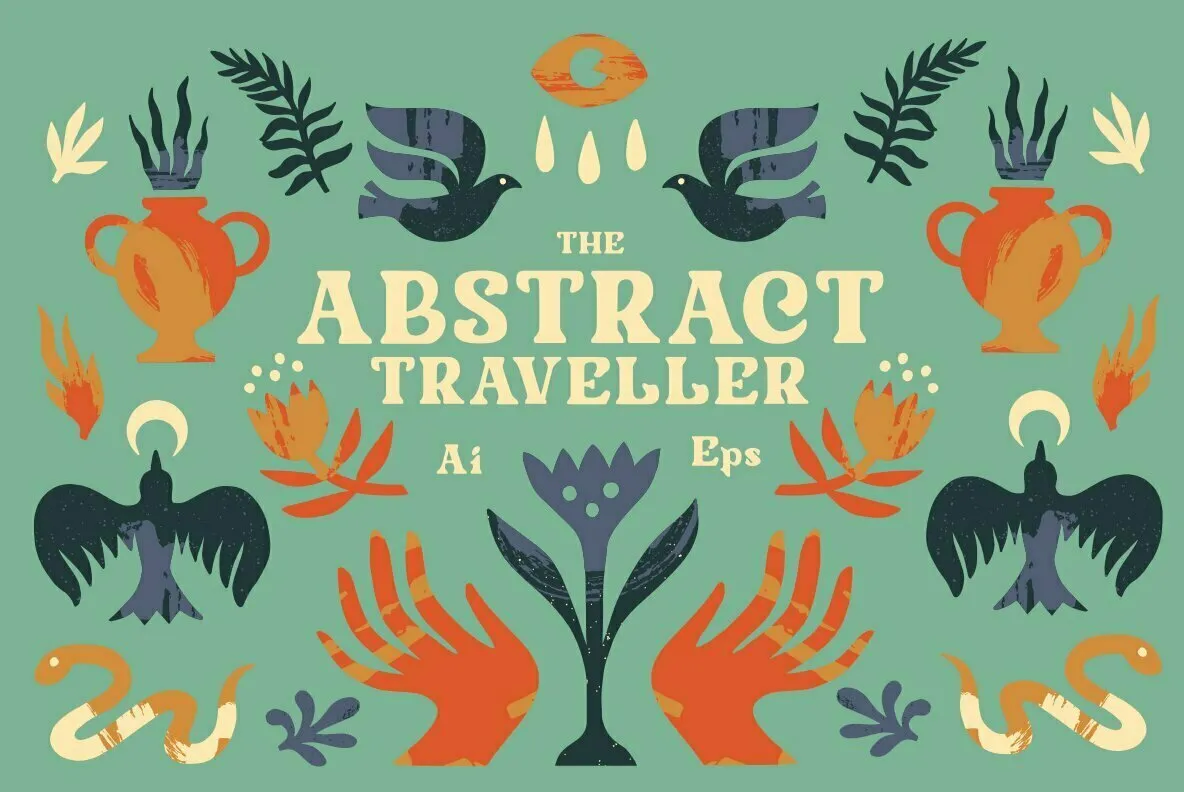 Abstract Traveller Bundle