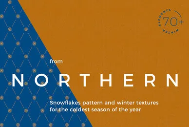 Northern Textures and Snowflakes
