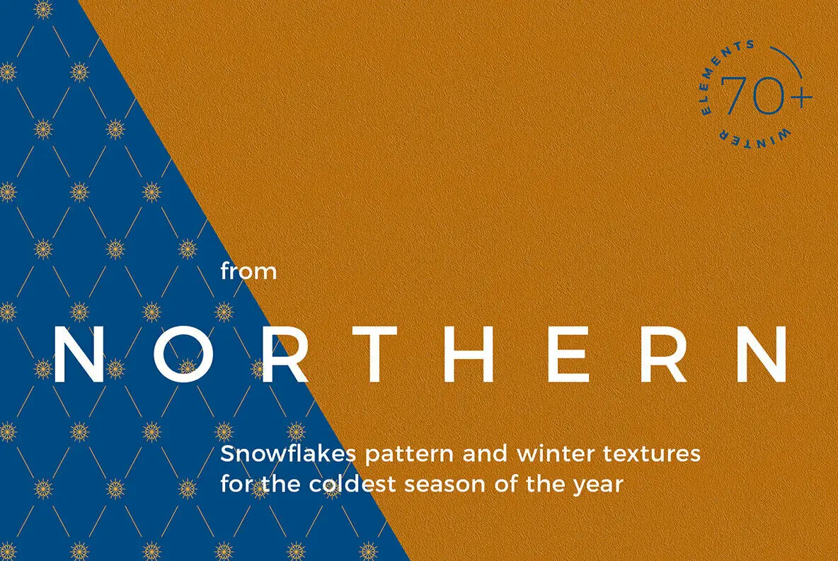 Northern Textures and Snowflakes