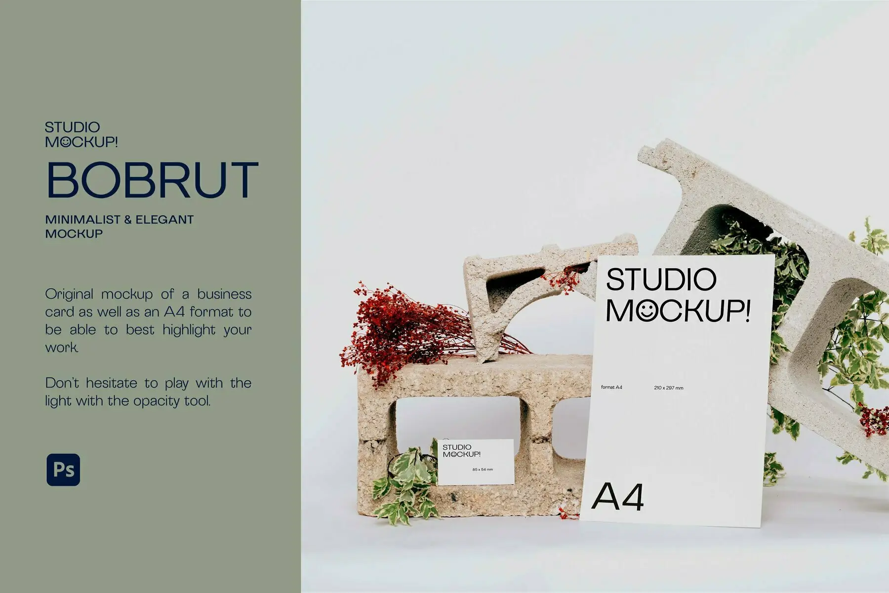 Stationery Mockup Brut