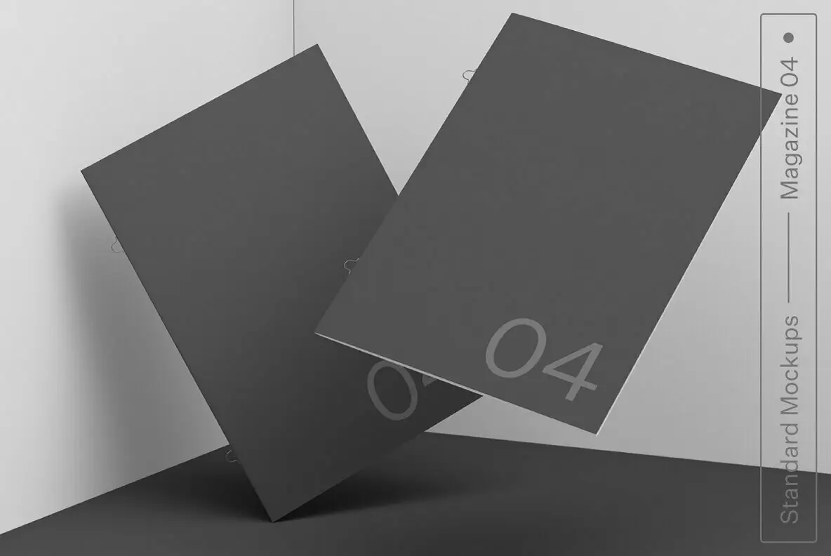 Magazine 04 Standard Mockup