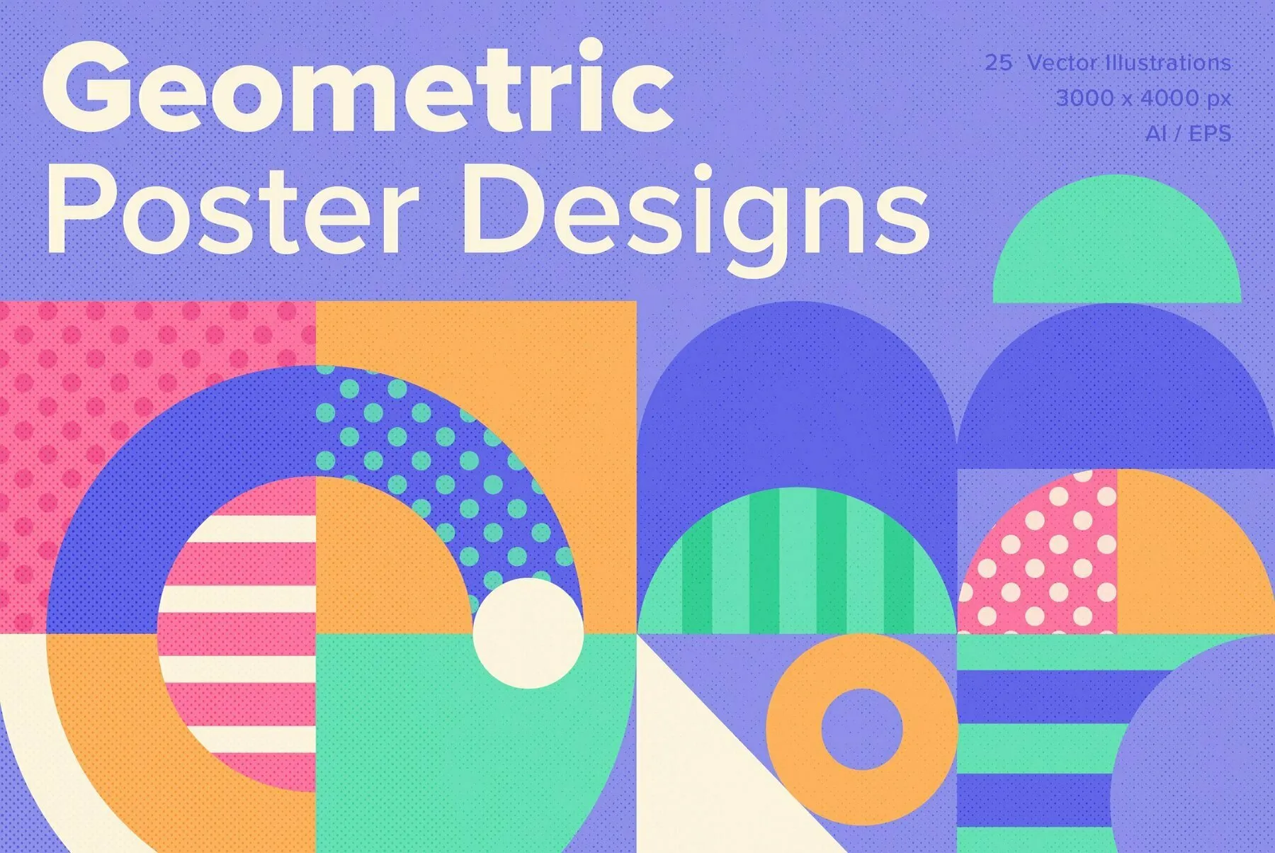 Geometric Poster Designs