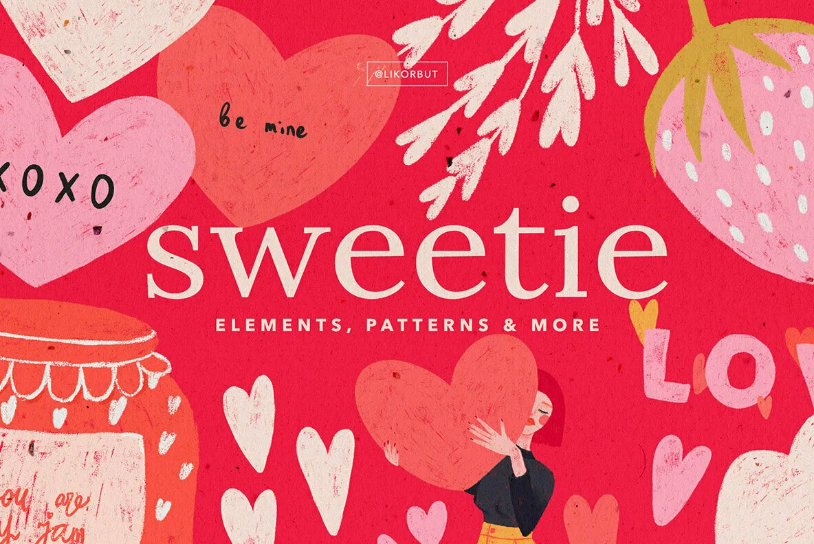 Sweetie - Valentines Day Toolkit Graphics - YouWorkForThem