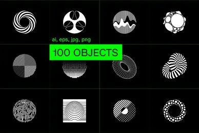 100 Circles  Spheres