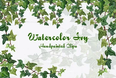 Ivy Watercolor Collection