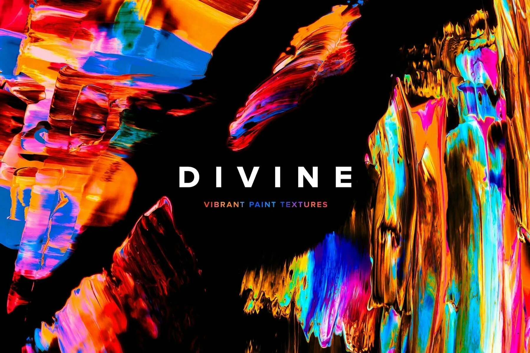 Divine – Vibrant Paint Textures