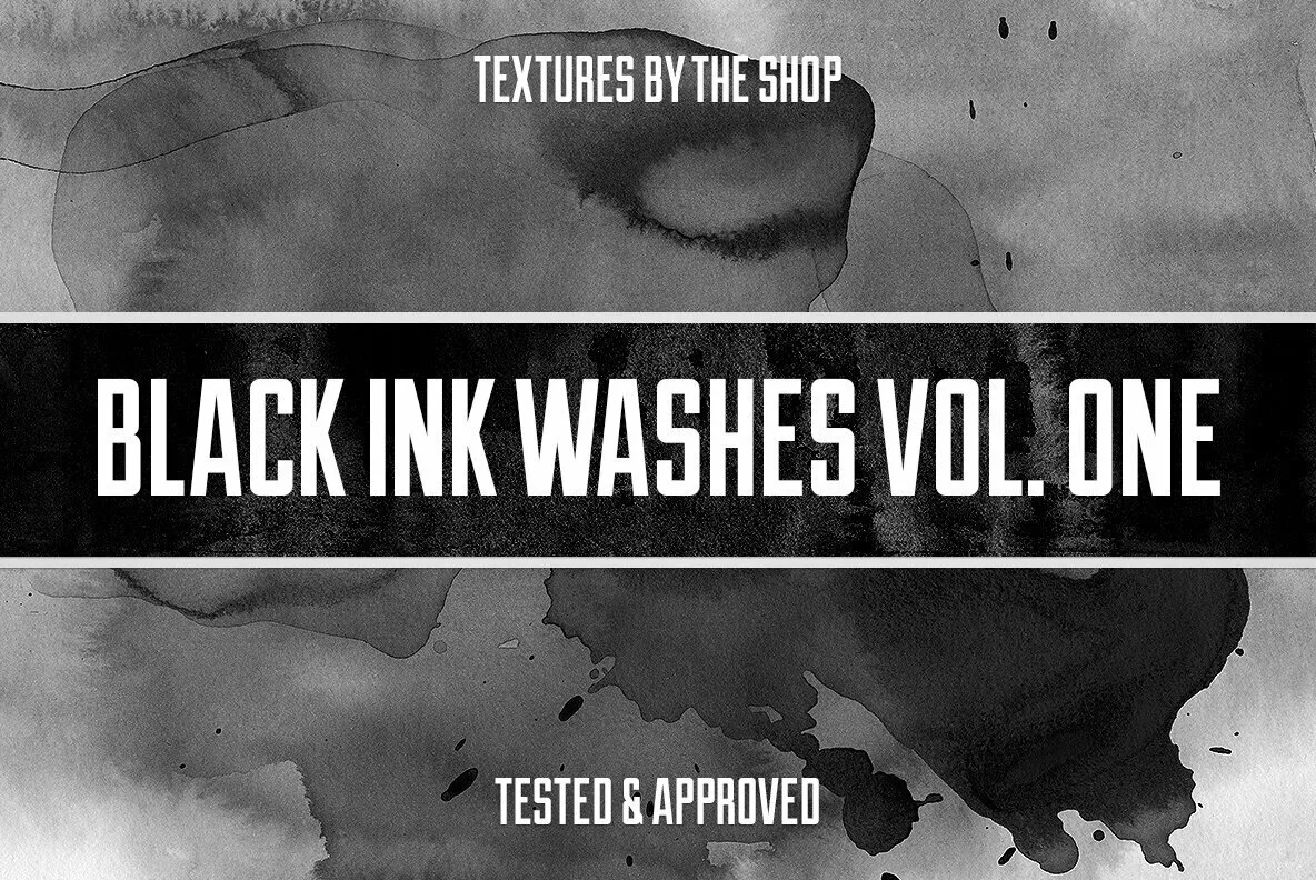 Black Ink Washes Volume 01