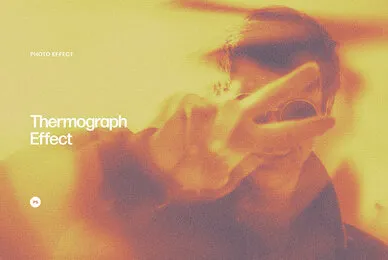 Thermograph Photo Effect