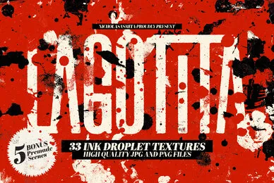 La Gogita   33 Ink Droplet Textures