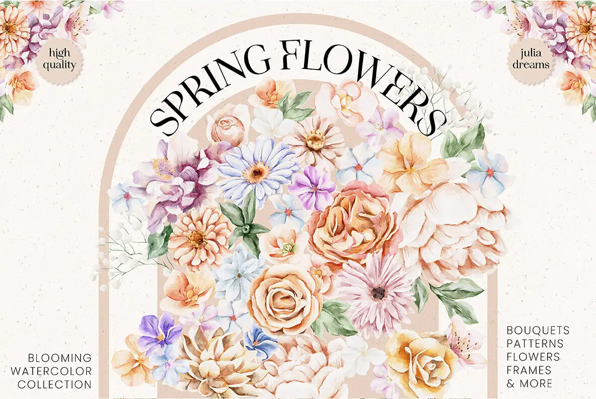 Spring Flowers Collection