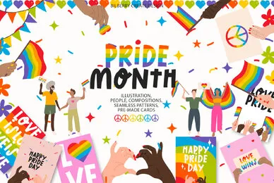 Pride Month Big Art Set